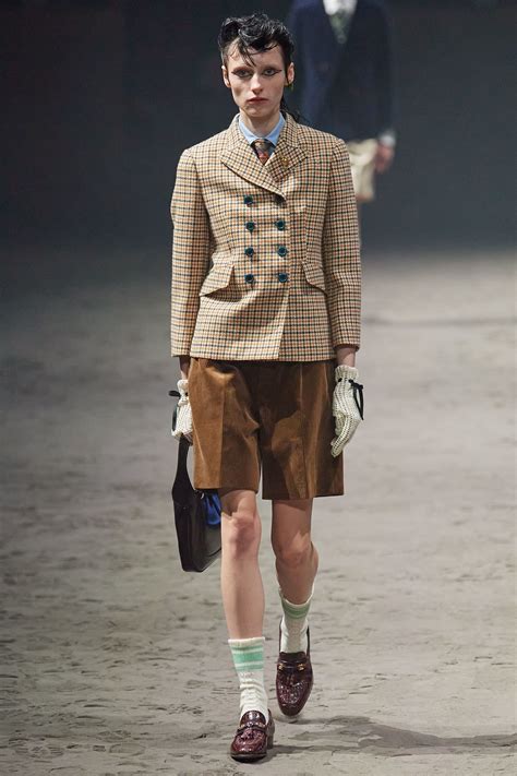 gucci clothing runway model|gucci men's runway.